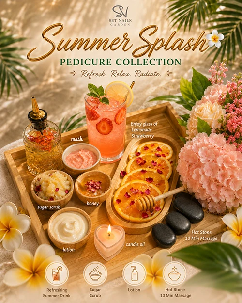 Summer Splash Pedicure