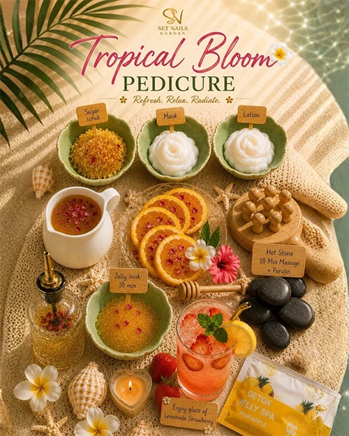 Tropical Bloom Pedicure
